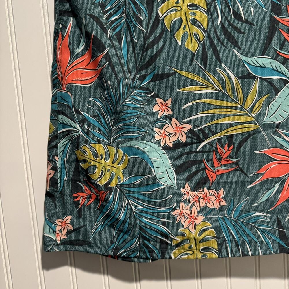 Ripskirt Hawaii Length 2 Skirt Vintage Bali Jungle XXLarge - Picture 3 of 7